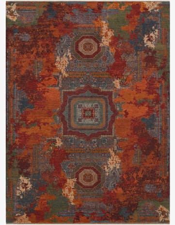 9' 10 x 13' 4 Hand Knotted Mamluk Ziegler Rug
