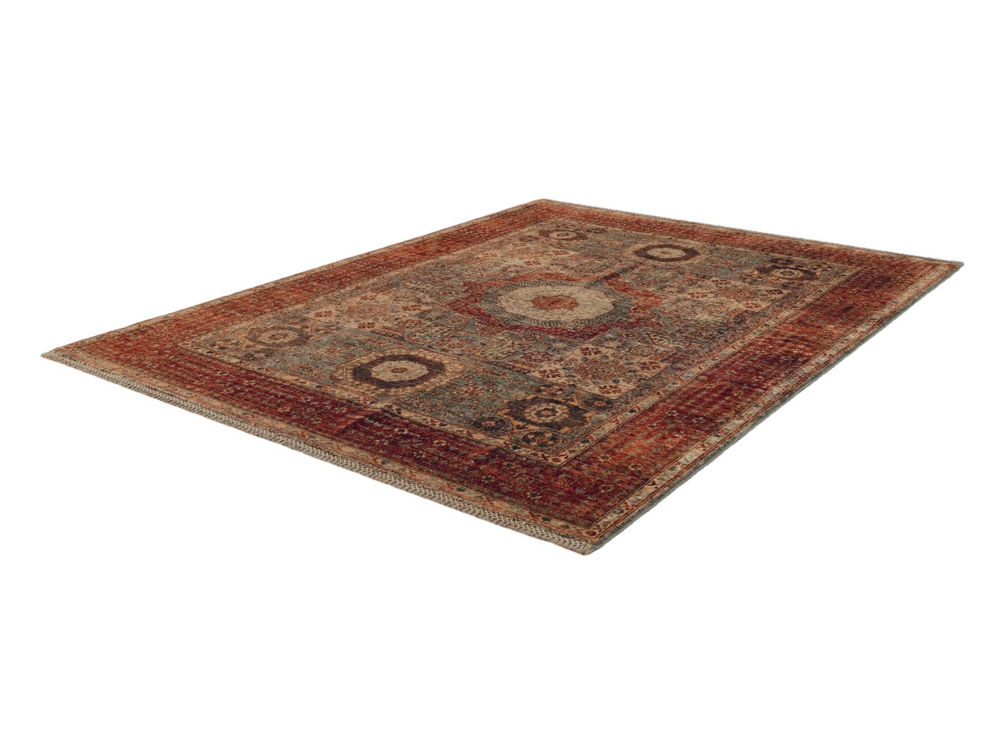5' 3 x 6' 7 Hand Knotted Mamluk Ziegler Rug