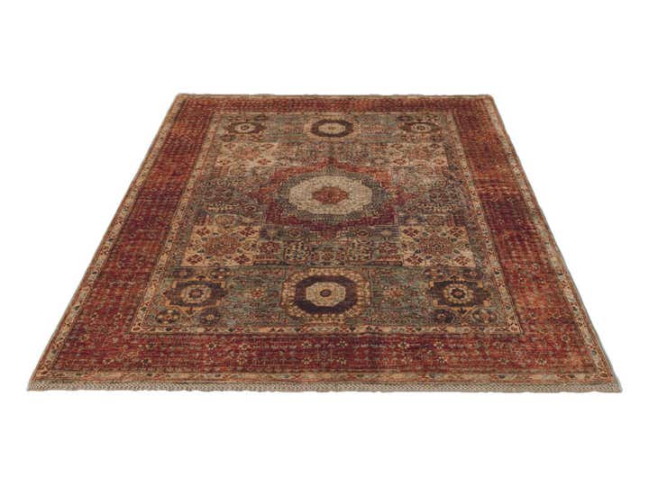 5' 3 x 6' 7 Hand Knotted Mamluk Ziegler Rug