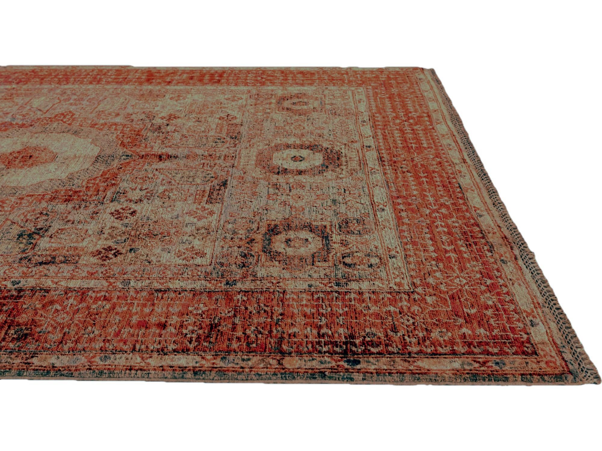 5' 3 x 6' 7 Hand Knotted Mamluk Ziegler Rug