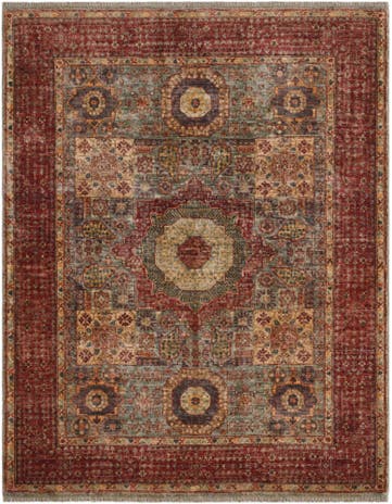 5' 3 x 6' 7 Hand Knotted Mamluk Ziegler Rug