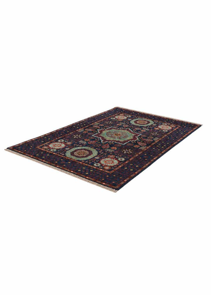 3' 4 x 5' 1 Hand Knotted Mamluk Ziegler Rug