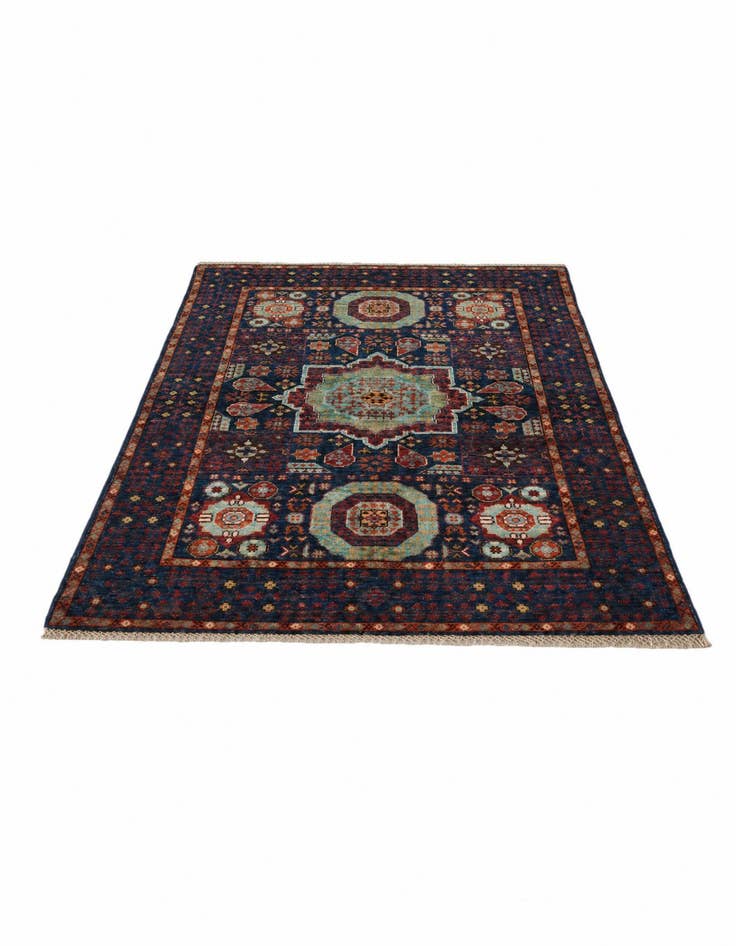 Detail image of 3' 4 x 5' 1 Hand Knotted Mamluk Ziegler Rug