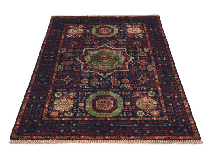 Detail image of 3' 4 x 5' 1 Hand Knotted Mamluk Ziegler Rug