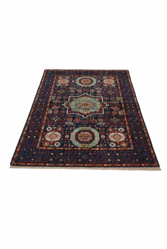 Detail image of 3' 4 x 5' 1 Hand Knotted Mamluk Ziegler Rug
