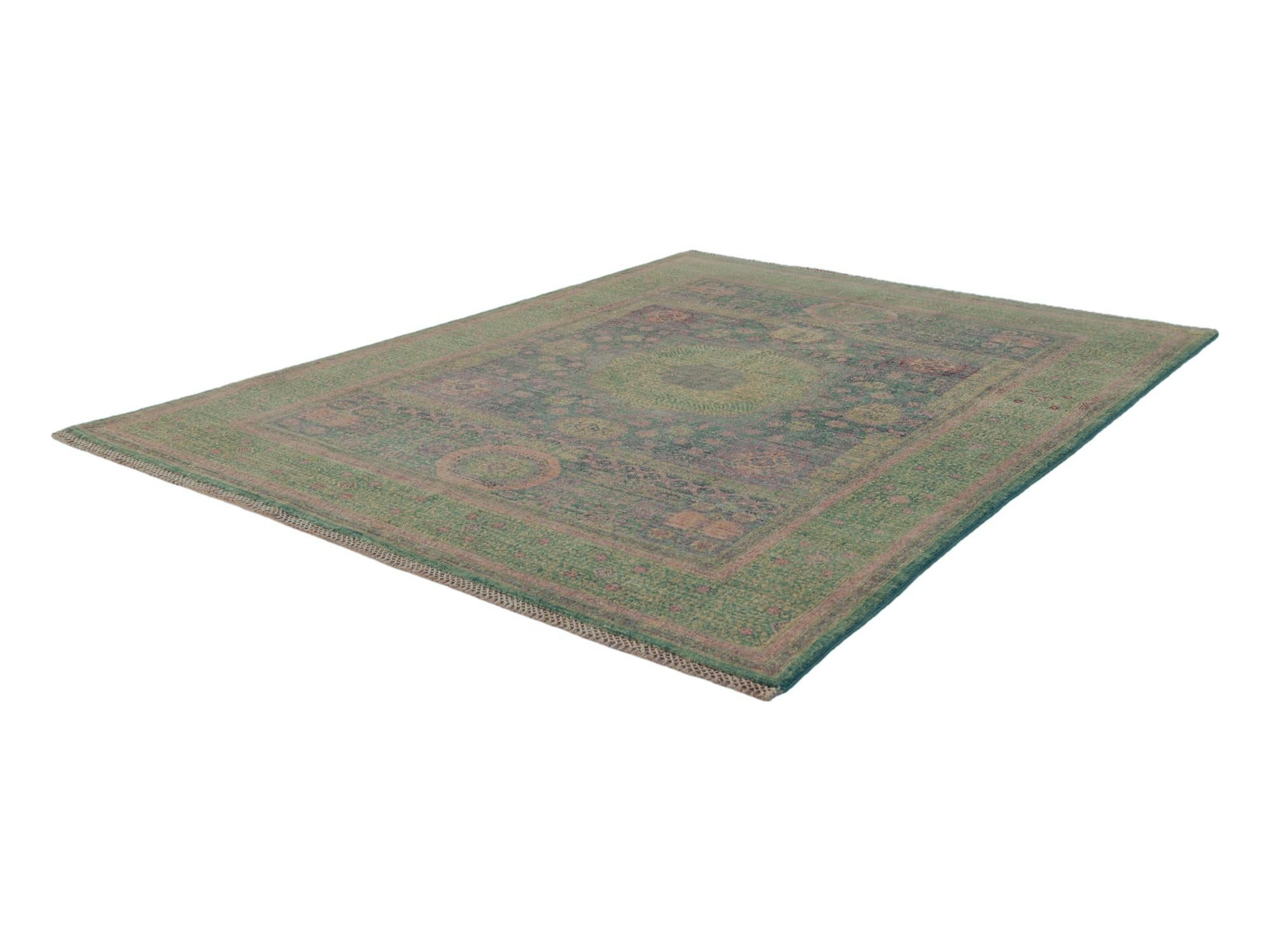 5' x 6' 5 Hand Knotted Mamluk Ziegler Rug