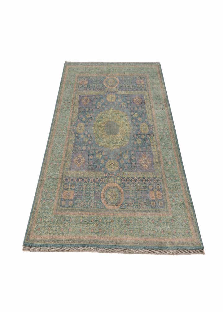 5' x 6' 5 Hand Knotted Mamluk Ziegler Rug