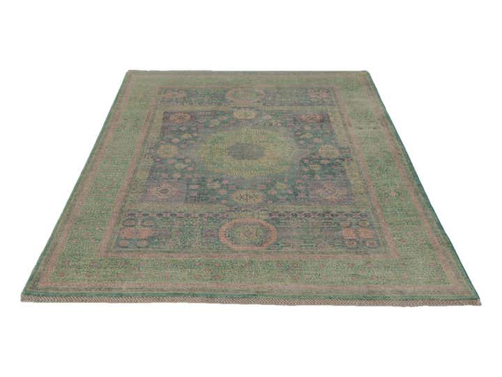 5' x 6' 5 Hand Knotted Mamluk Ziegler Rug
