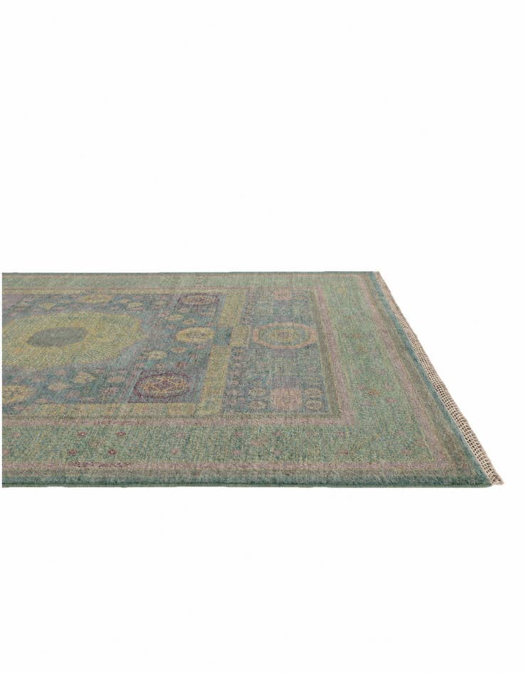 Detail image of 5' x 6' 5 Hand Knotted Mamluk Ziegler Rug