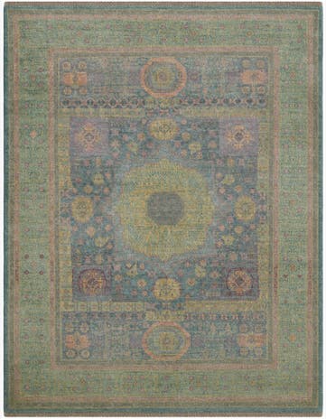 5' x 6' 5 Hand Knotted Mamluk Ziegler Rug