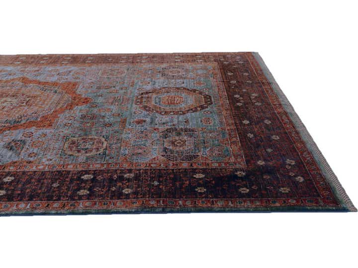 6' x 9' 3 Hand Knotted Mamluk Ziegler Rug