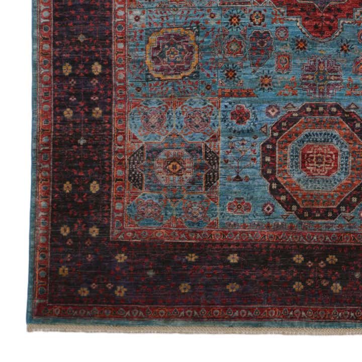 6' x 9' 3 Hand Knotted Mamluk Ziegler Rug