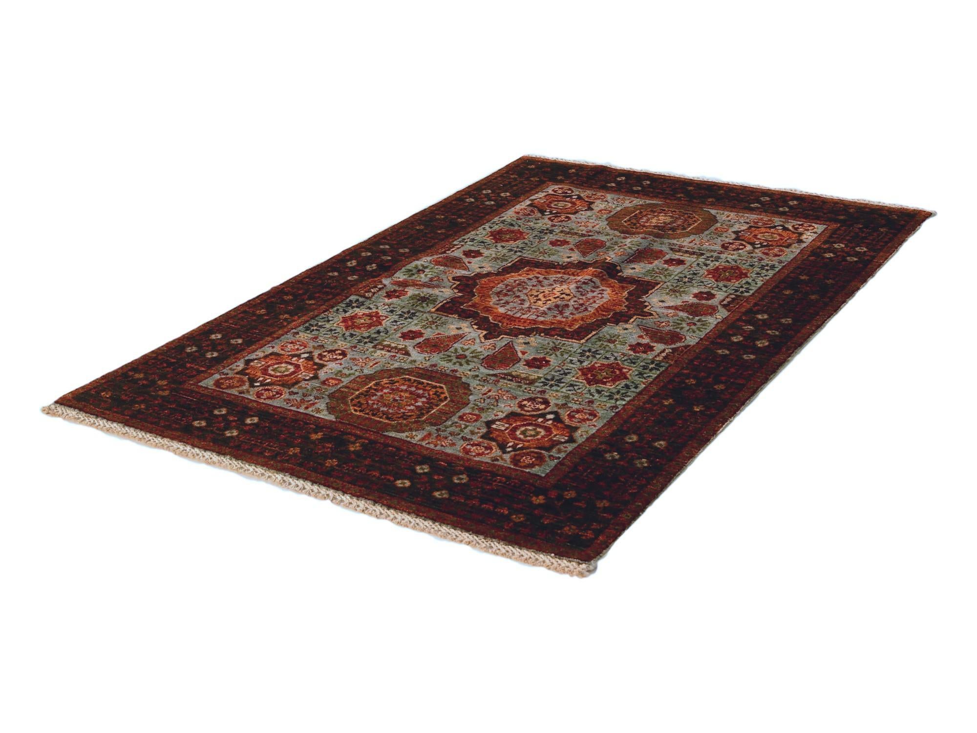 3' 4 x 5' Hand Knotted Mamluk Ziegler Rug