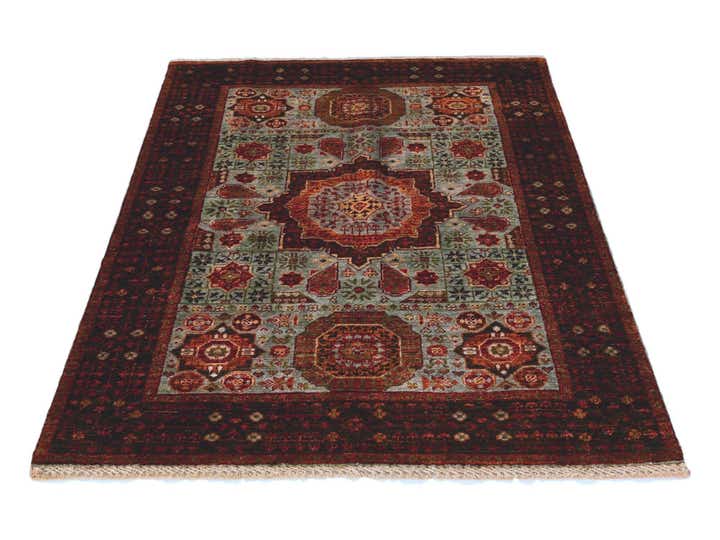 3' 4 x 5' Hand Knotted Mamluk Ziegler Rug