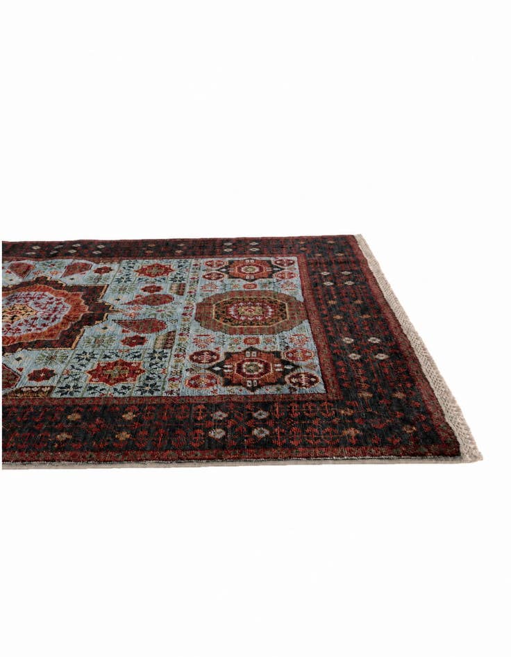 Detail image of 3' 4 x 5' Hand Knotted Mamluk Ziegler Rug