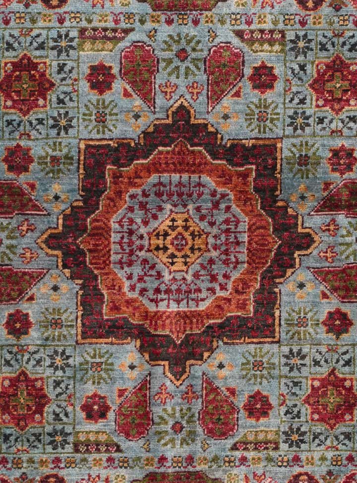 3' 4 x 5' Hand Knotted Mamluk Ziegler Rug