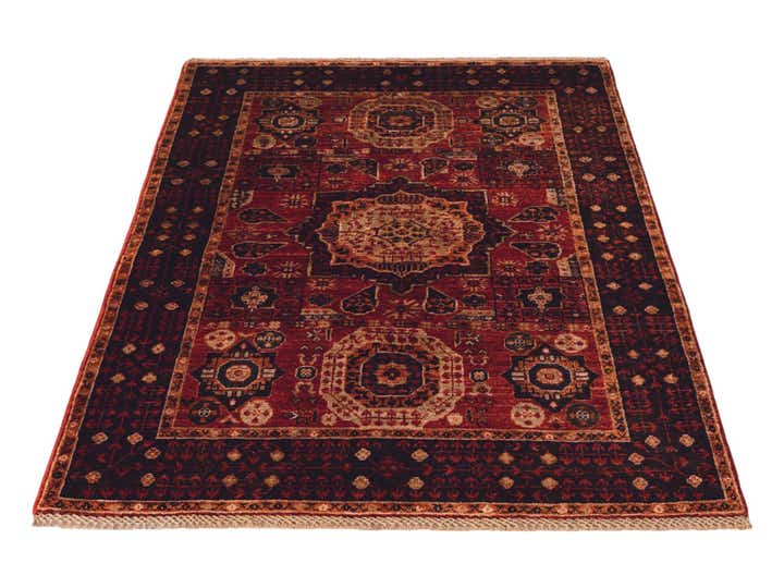 3' 7 x 4' 11 Hand Knotted Mamluk Ziegler Rug