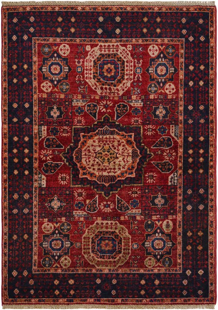 3' 7 x 4' 11 Hand Knotted Mamluk Ziegler Rug