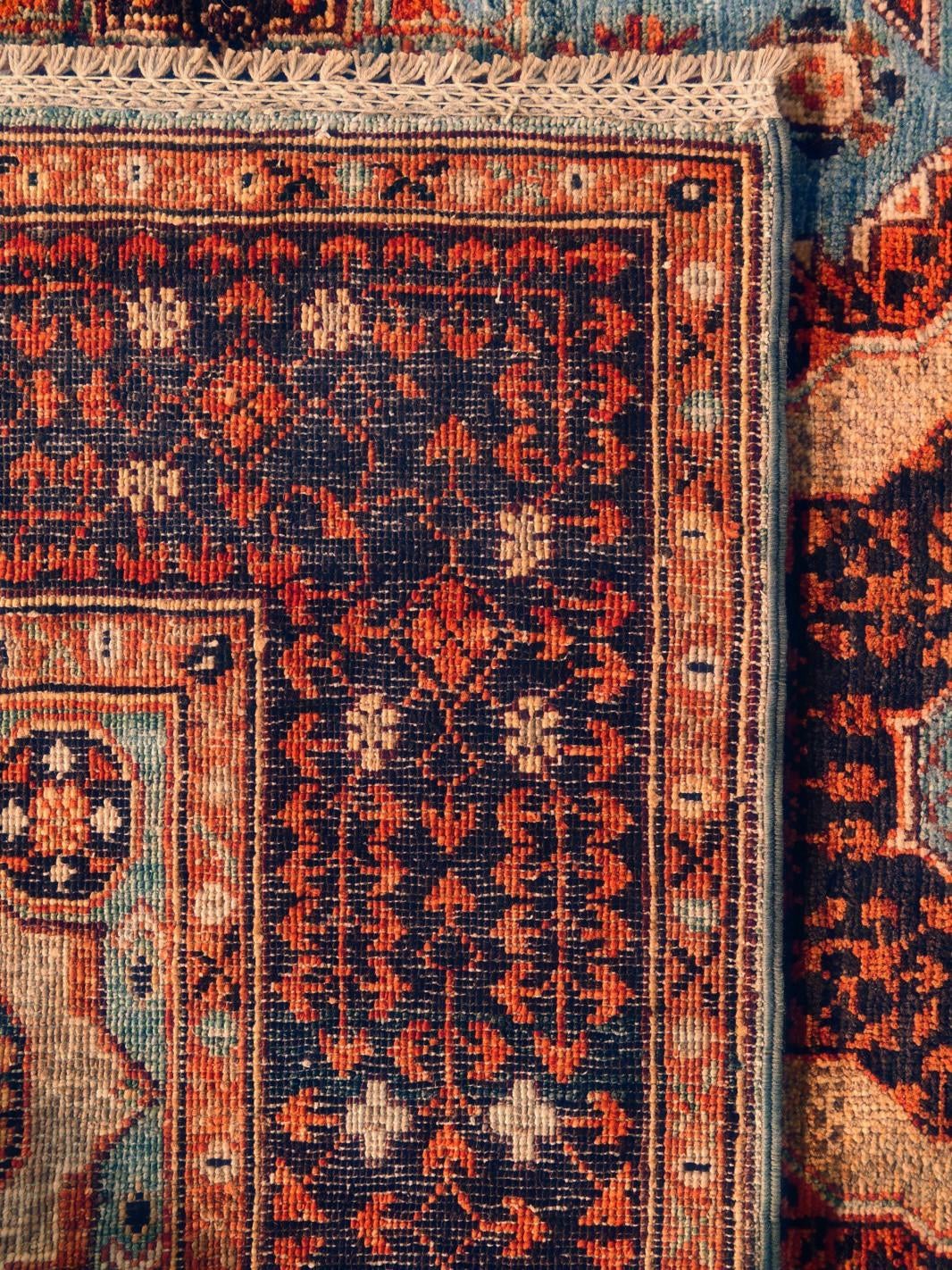 130cm x 190cm Hand Knotted Mamluk Ziegler Rug