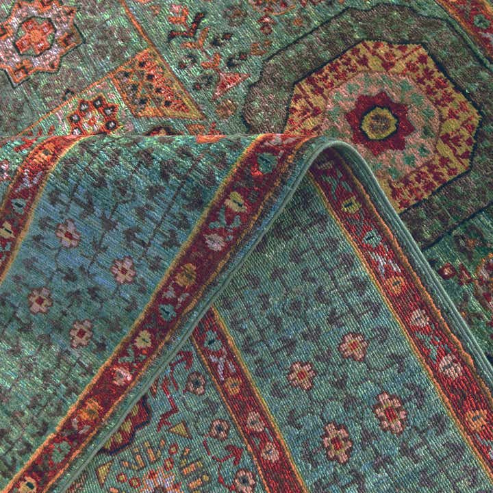 4' 11 x 6' 7 Hand Knotted Mamluk Ziegler Rug