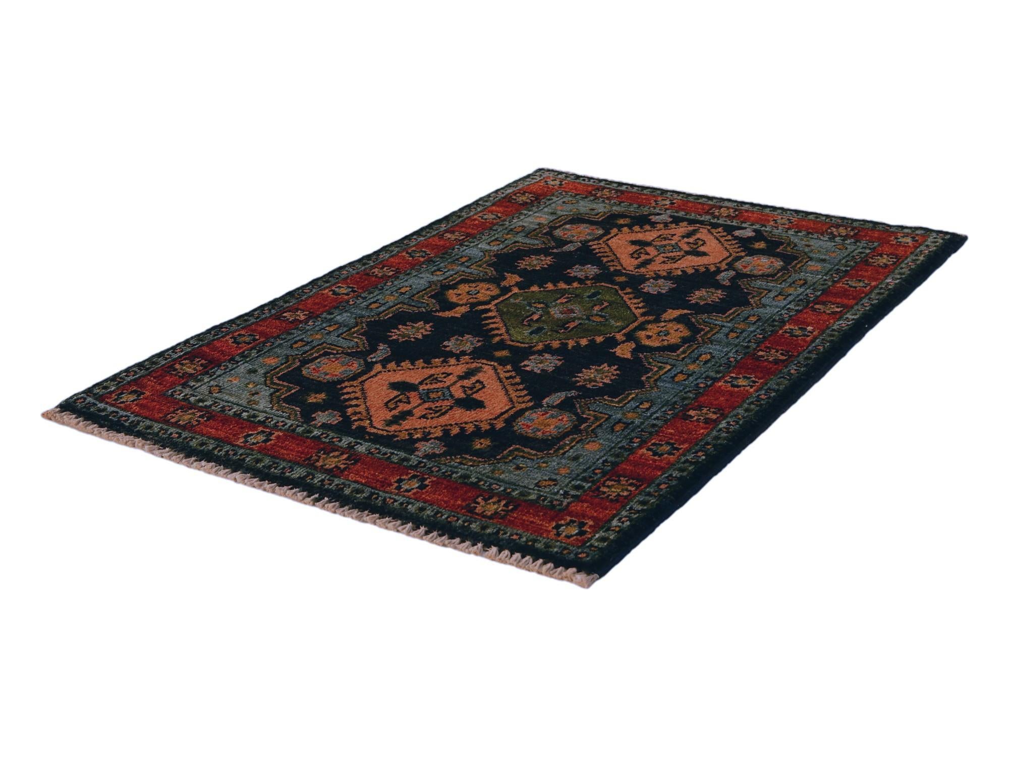2' x 3' Hand Knotted Modern Ziegler Rug