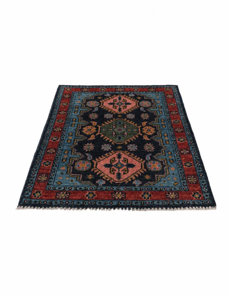 Detail image of 2' x 3' Hand Knotted Modern Ziegler Rug