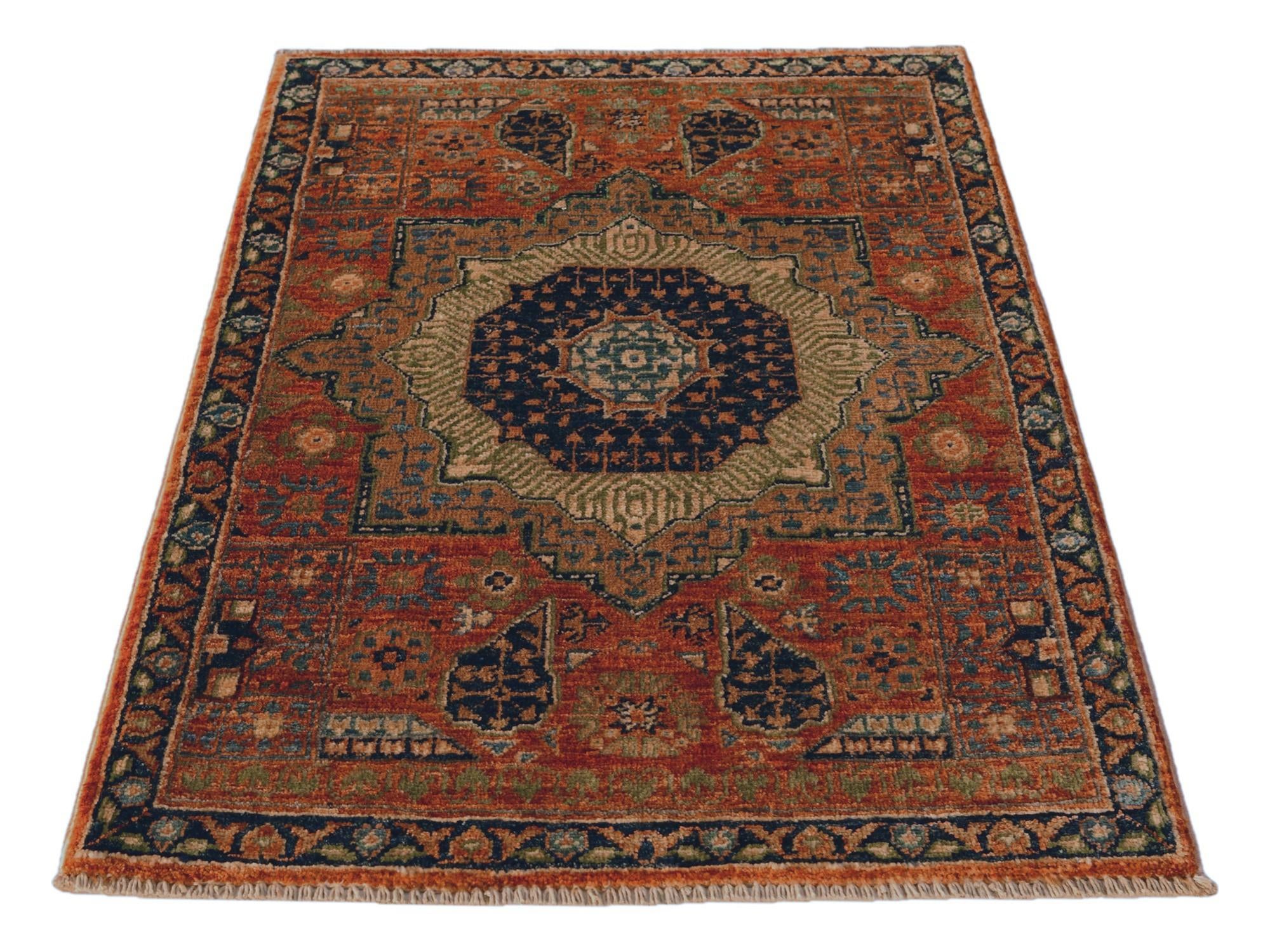 2' 2 x 3' 1 Hand Knotted Modern Ziegler Rug