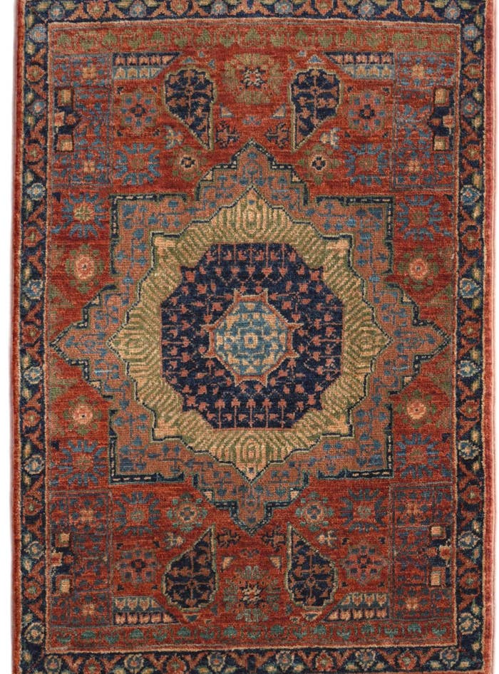 Detail image of 2' 2 x 3' 1 Hand Knotted Modern Ziegler Rug