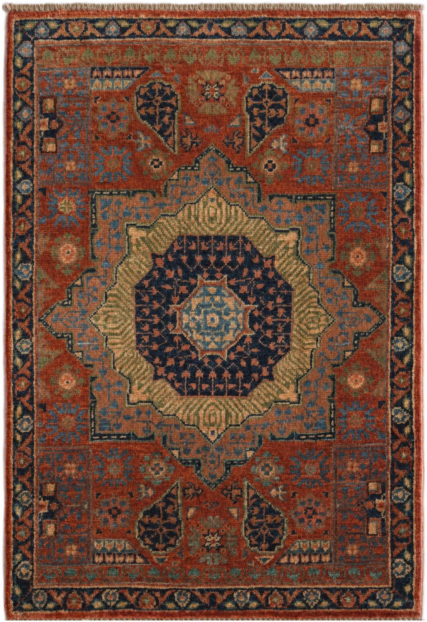 2' 2 x 3' 1 Hand Knotted Modern Ziegler Rug
