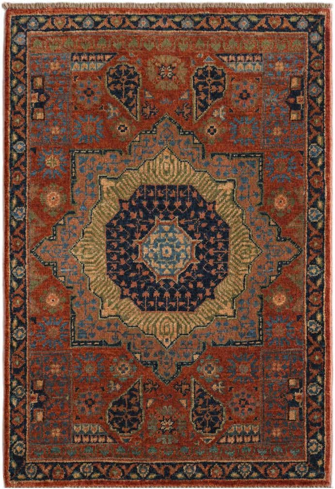 2' 2 x 3' 1 Hand Knotted Modern Ziegler Rug