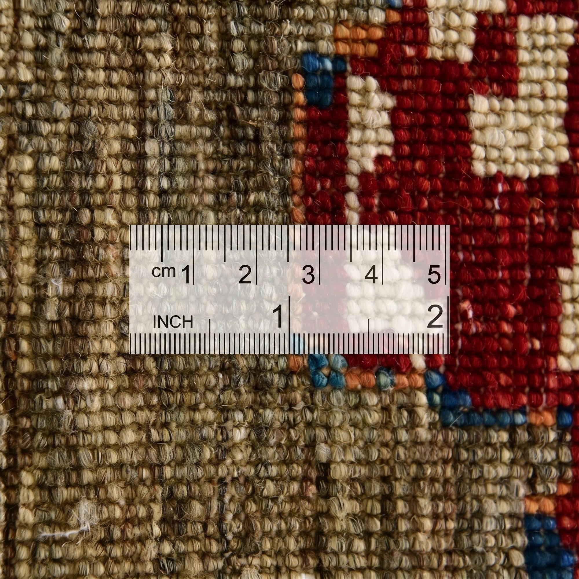 4' x 5' 10 Hand Knotted Modern Ziegler Rug