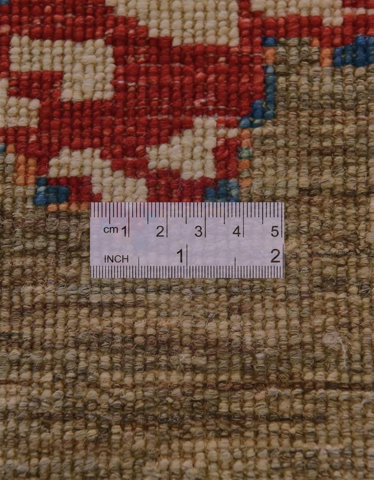 Detail image of 4' x 5' 10 Hand Knotted Modern Ziegler Rug