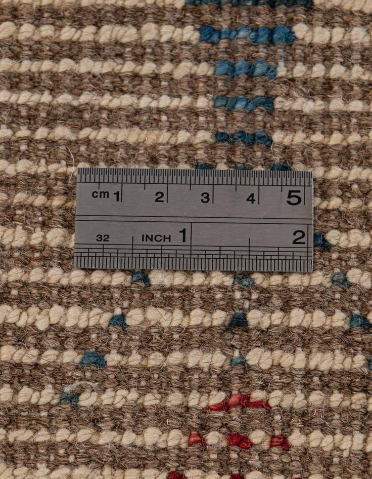 Detail image of 6' 6 x 10' 1  Hand Knotted Moroccan Wool Rug