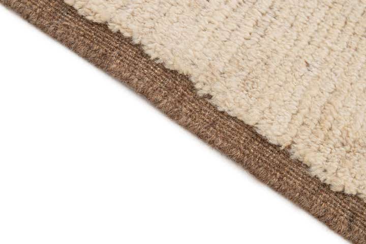 6' 6 x 10' 1 Hand Knotted Moroccan Wool Rug