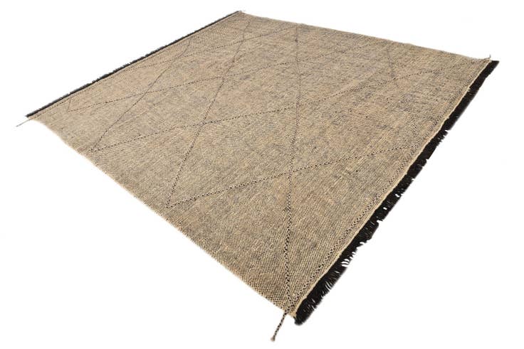 Detail image of 8' 6 x 9' 4 Hand Knotted Moroccan Wool Rug