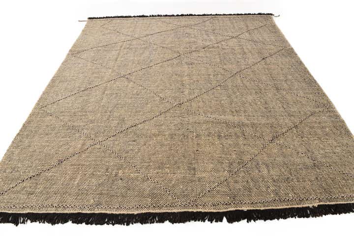 8' 6 x 9' 4 Hand Knotted Moroccan Wool Rug