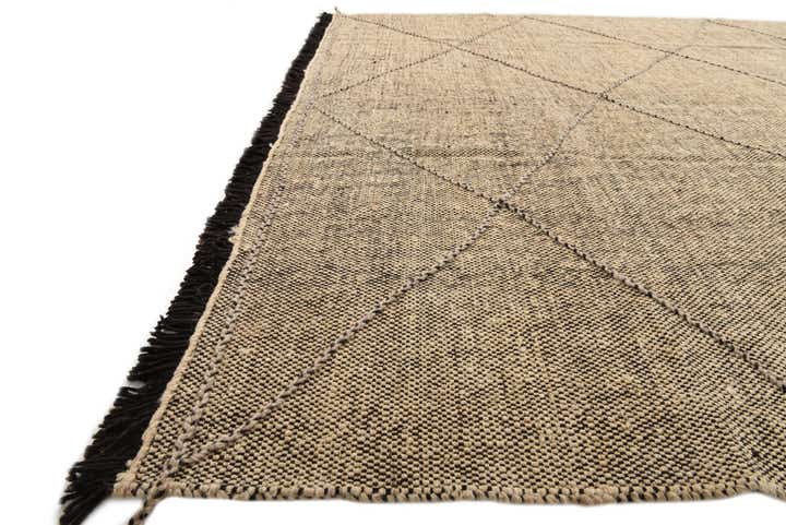 8' 6 x 9' 4 Hand Knotted Moroccan Wool Rug