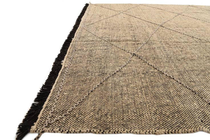 Detail image of 8' 6 x 9' 4 Hand Knotted Moroccan Wool Rug