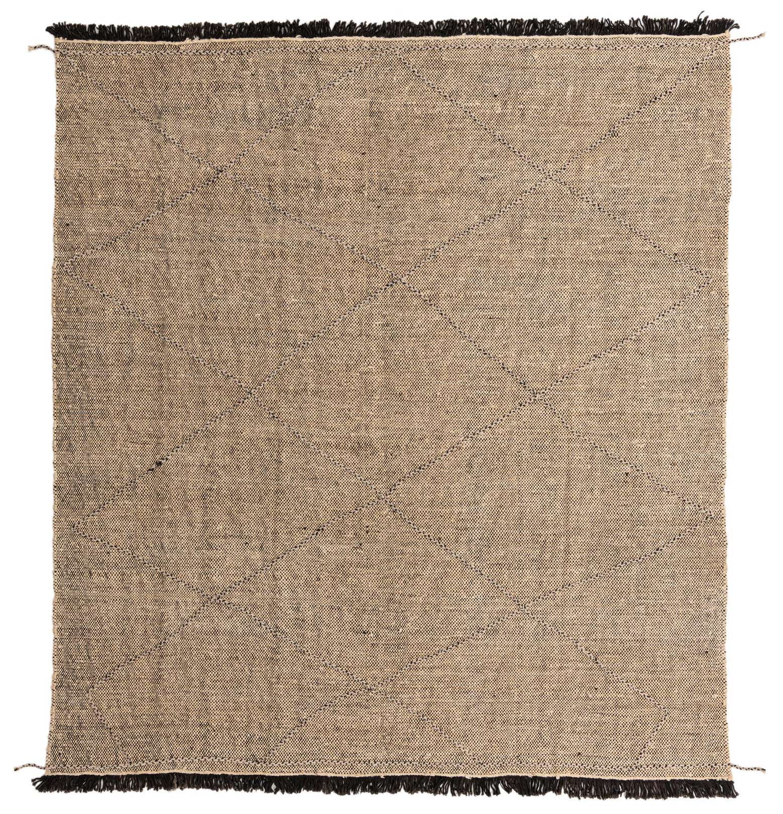 8' 6 x 9' 4 Hand Knotted Moroccan Wool Rug
