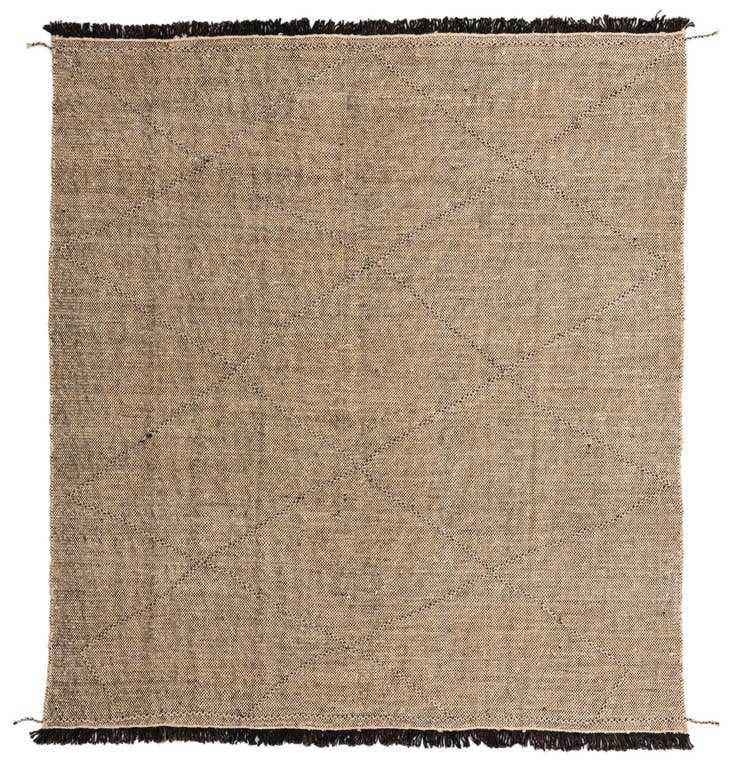 Detail image of 8' 6 x 9' 4 Hand Knotted Moroccan Wool Rug