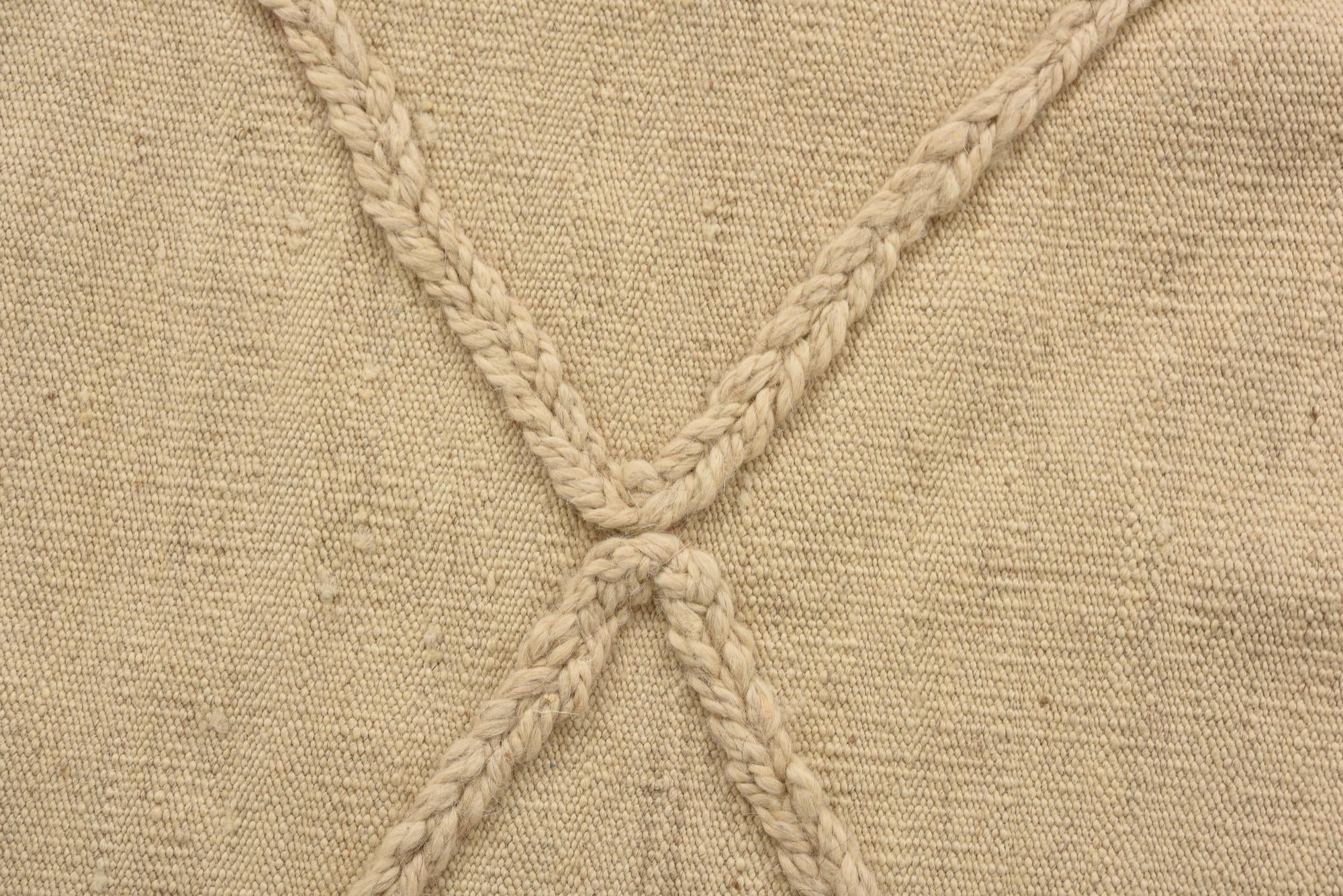 3' 6 x 5' 2 Hand Knotted Moroccan Wool Rug