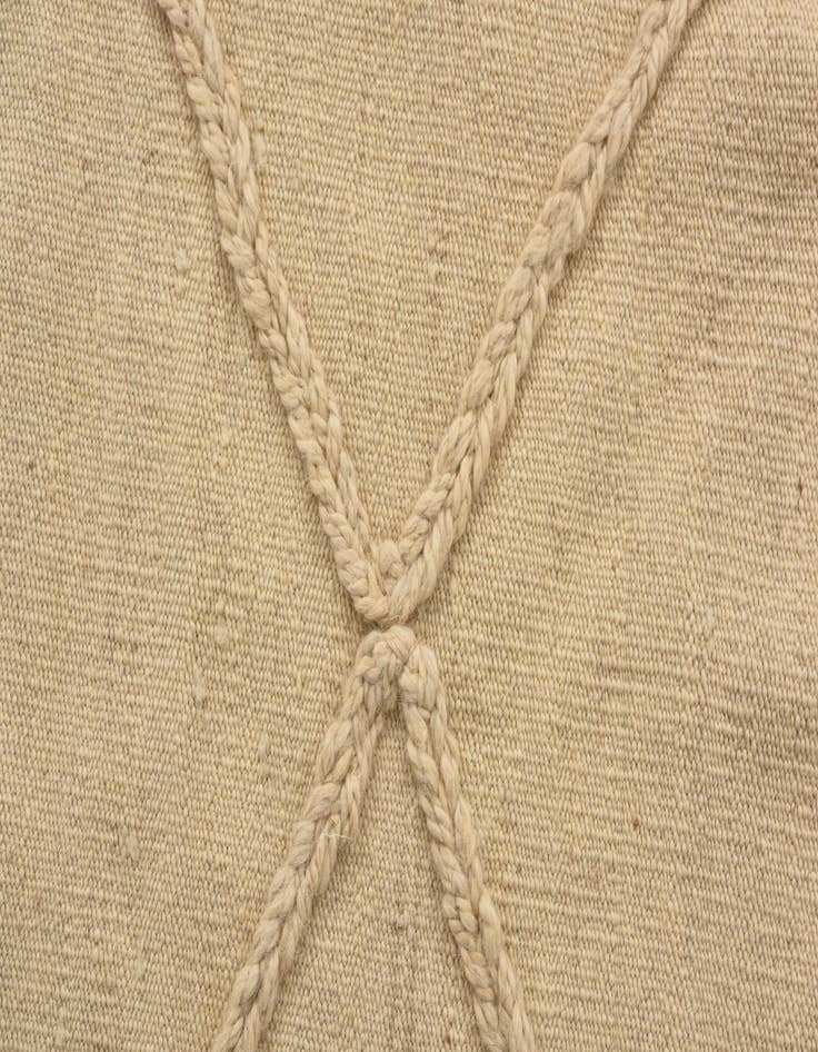 Detail image of 3' 6 x 5' 2  Hand Knotted Moroccan Wool Rug