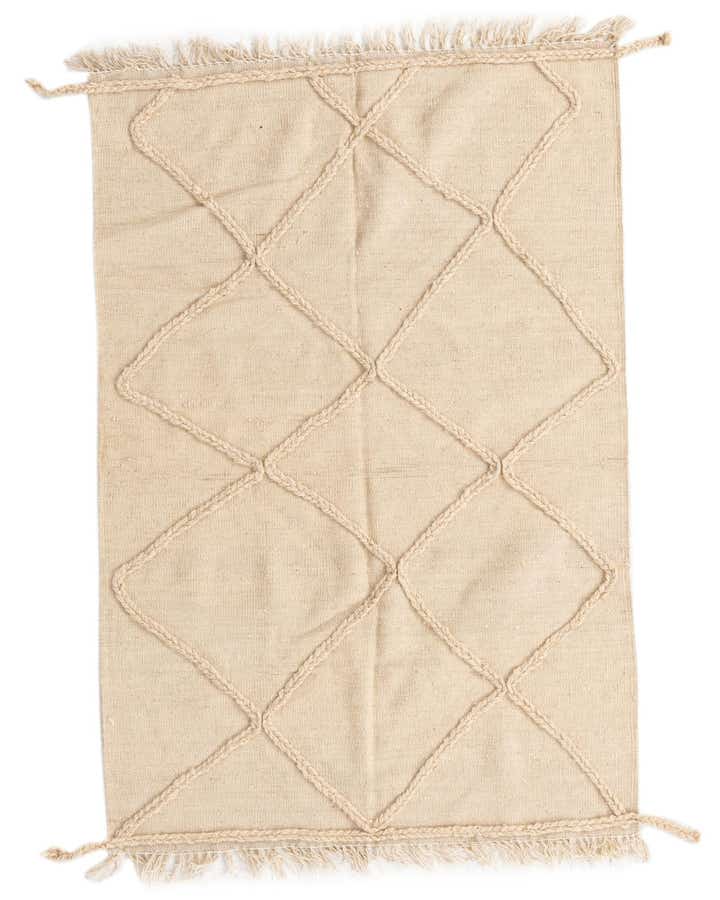 3' 6 x 5' 2 Hand Knotted Moroccan Wool Rug