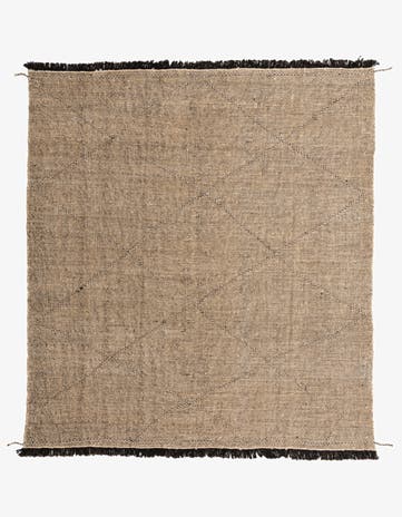 8' 6 x 9' 4 Hand Knotted Moroccan Wool Rug