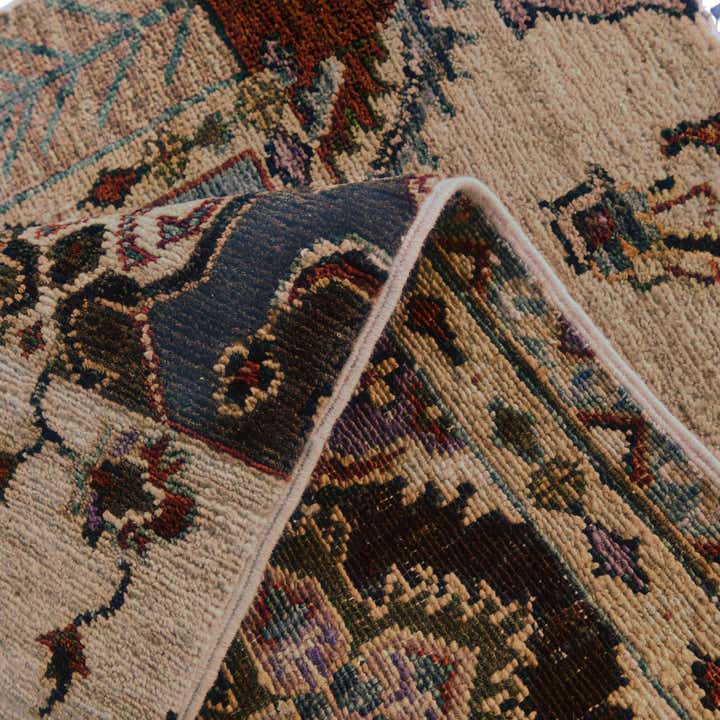 2' 1 x 2' 11 Hand Knotted Patchwork Rug