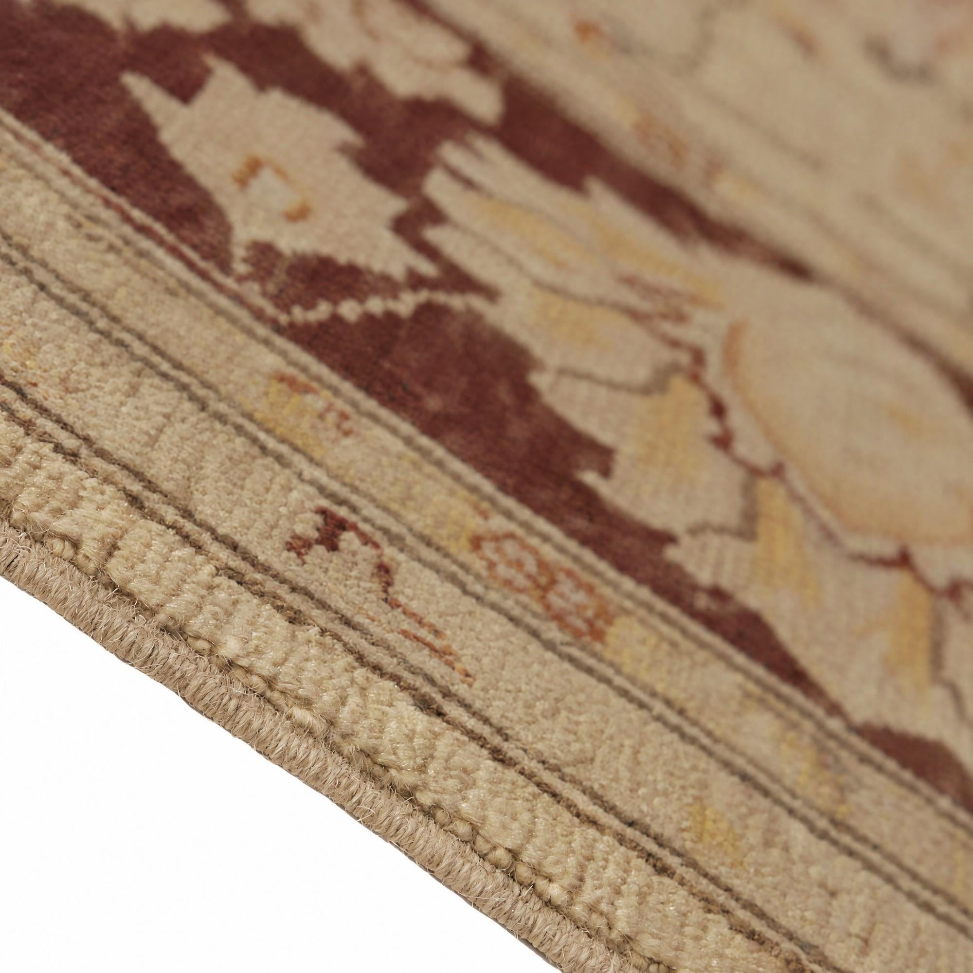 240cm x 300cm Hand Knotted Pershawar Ziegler Rug