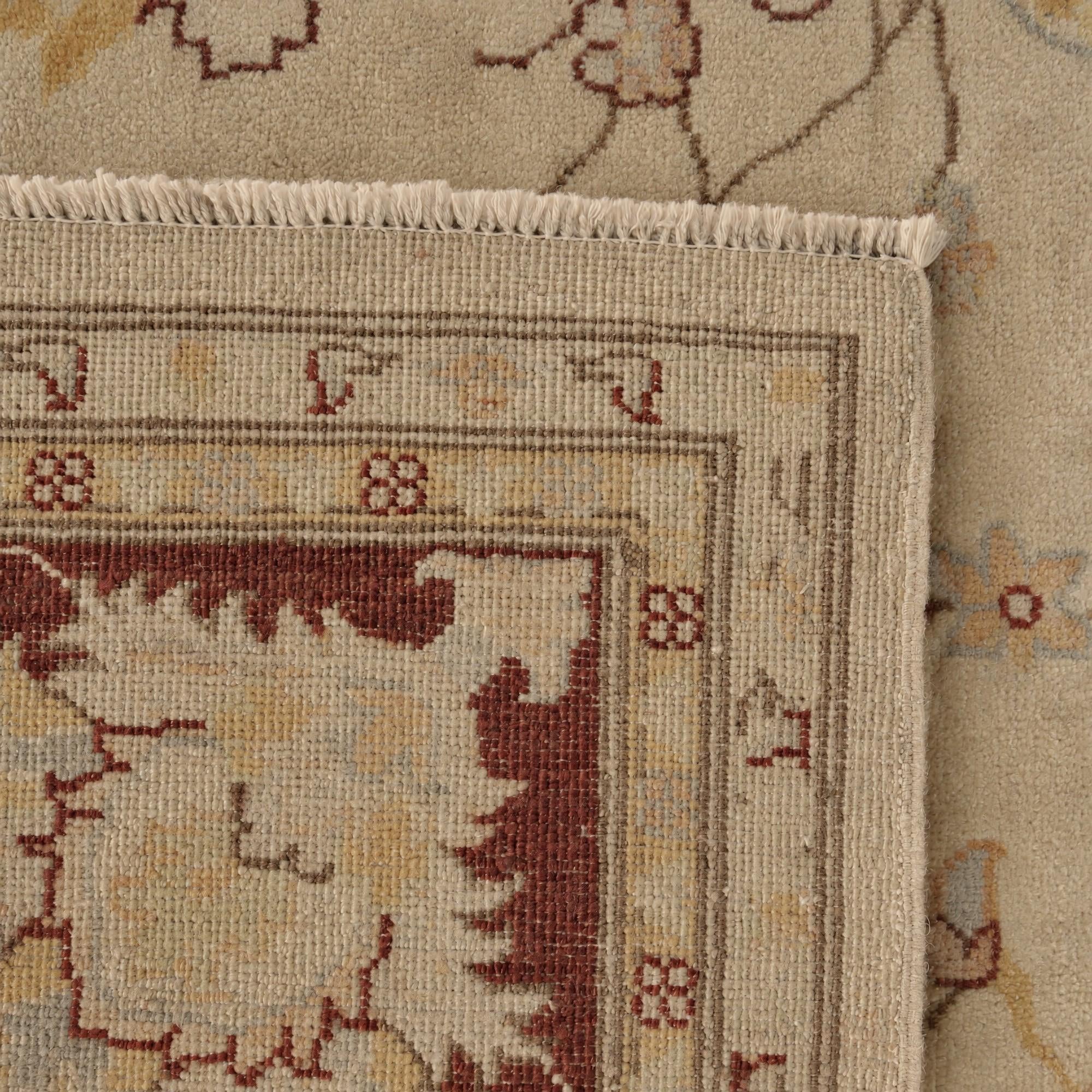 240cm x 300cm Hand Knotted Pershawar Ziegler Rug