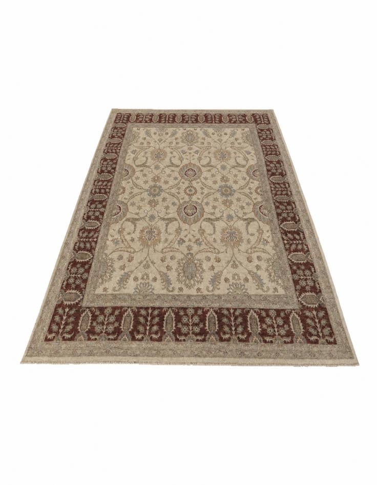 Detail image of 9' x 12' Hand Knotted Pershawar Ziegler Rug