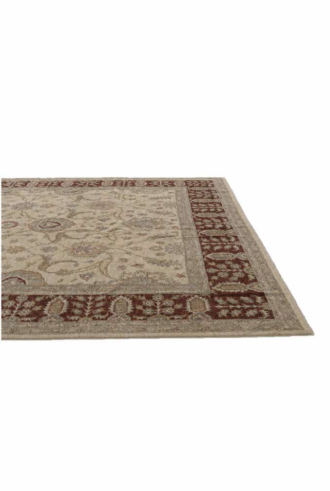 9' x 12' Hand Knotted Pershawar Ziegler Rug