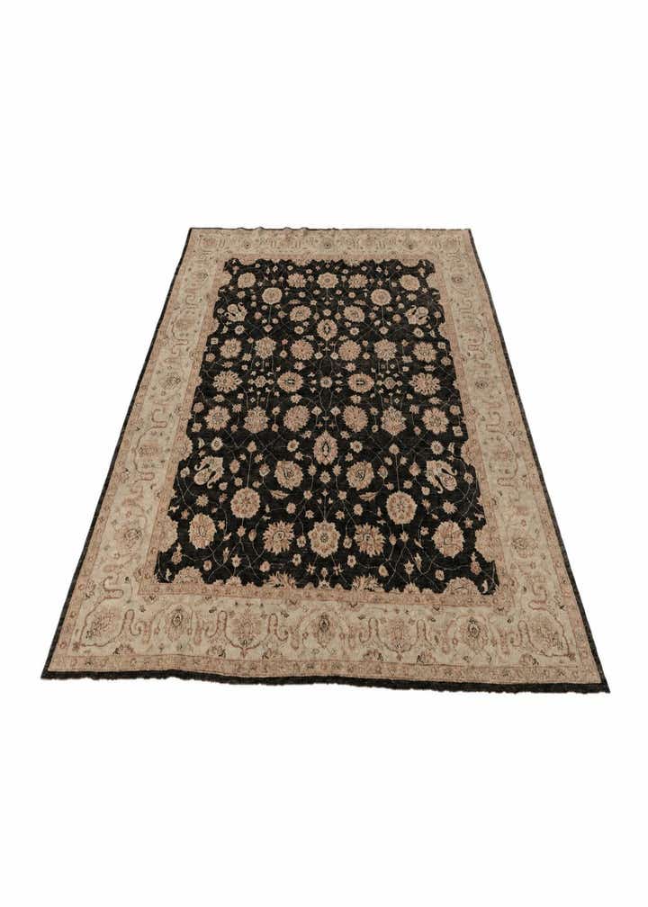 8' 2 x 9' 10 Hand Knotted Pershawar Ziegler Rug